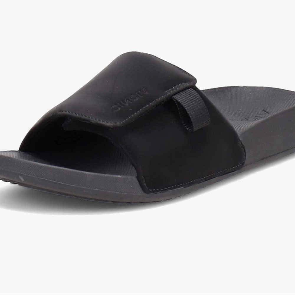 Vionic Kiera Slide Sandal Black Size 8
